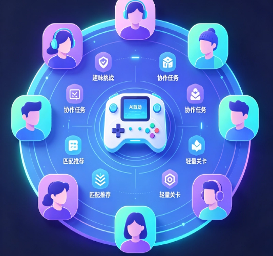 轻量化 AI 社交向趣味互动游戏应用案例